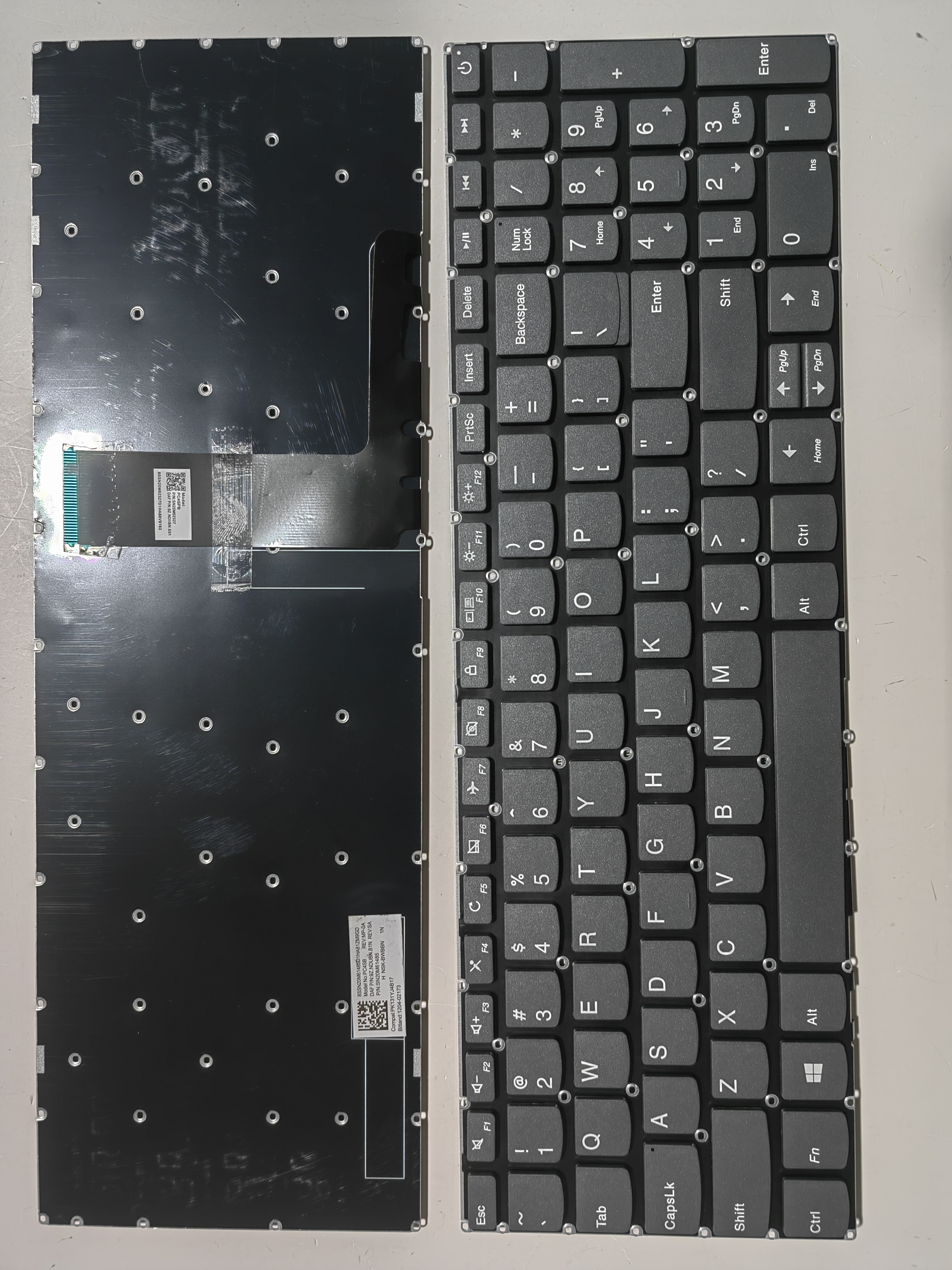 Picture of New Replacement Laptop Keyboard For LENOVO 320-15 with switch Grey (OEM) US Layout
